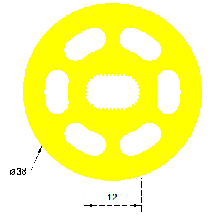Silicone LED Strip Diffuser Round Tube For 10mm LED Strips - Φ38mm 360° Emitting Silicone LED Strip Diffuser Round Tube For 10mm LED Strips - Φ38mm 360° Emitting